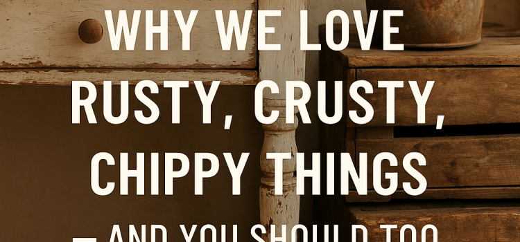 Why We Love Rusty, Crusty, Chippy Things Why We Love Rusty, Crusty, Chippy Things