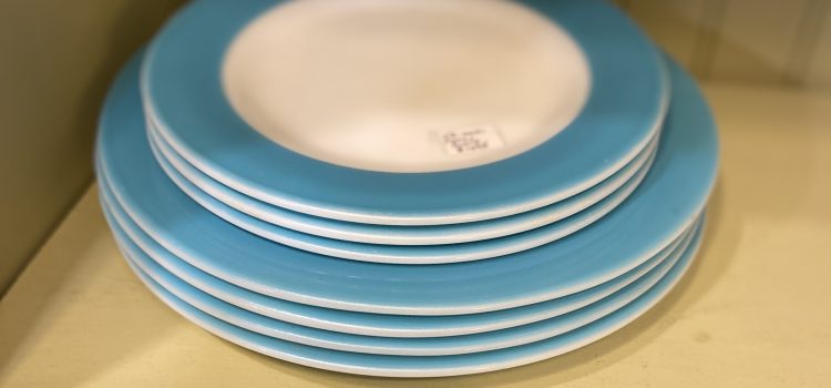 New Treasures Just Arrived in Our Antique Booth! Vintage Pyrex Salad & Dnner Plates