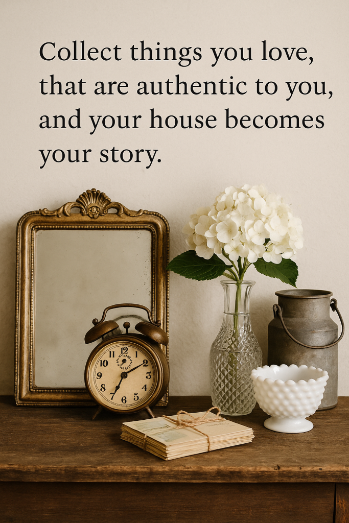 Curate Your Home with Heart: A Vintage-Inspired Reminder