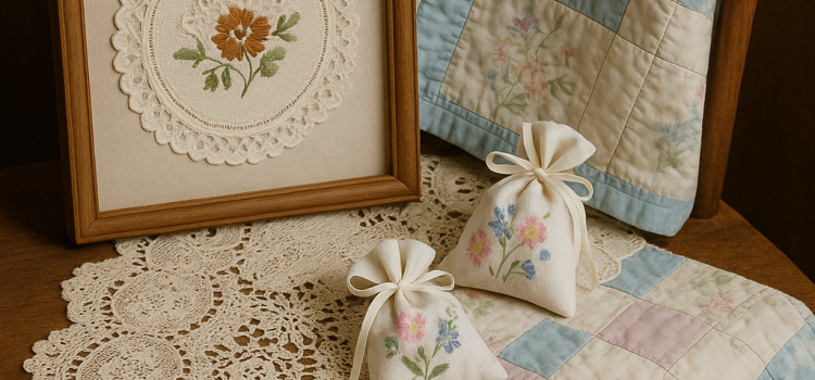 Vintage Linens Reimagined: Simple & Beautiful Ways to Use Them Creative Ways to Repurpose Vintage Linens