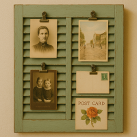 How to Turn Antique Finds into Wall Art