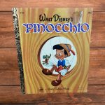 New Treasures in the Etsy Shop: Vintage Little Golden Books! Pinocchi Little Golden Book 1978