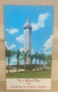 Florida's Citrus Tower Vintage Postcard