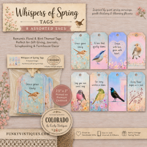 Whispers of Spring Tags