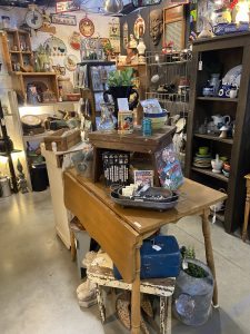 How My Barn Became the Heart of My Vintage Business - booth picture at Sugar Mill Antiques & Vintage Depot