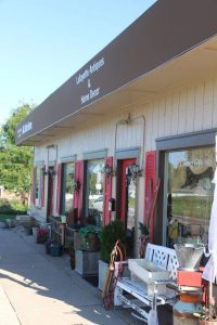 How My Barn Became the Heart of My Vintage Business - Lafayette Antiques Store Front, 2014